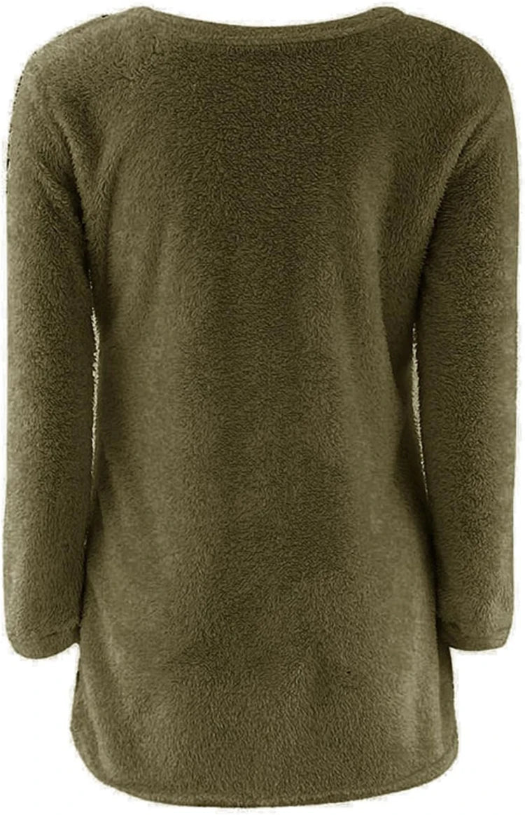 2024 Women Warm Sweaters Solid Color O Neck Loose Knitted Pullover Long Sweater Casual Blouse Lady Hipster Comfortable Clothing
