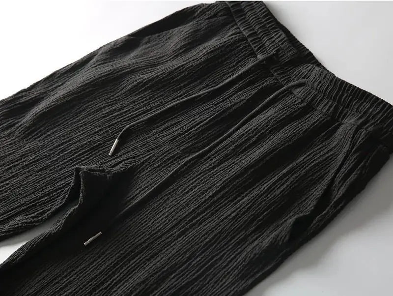 (Shirt + trousers)2025 summer men fashion classic shirt men's business casual fashion shirts men A set of clothes size M-4XL