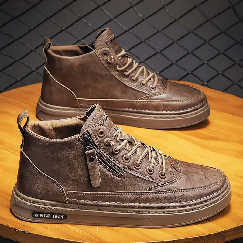 Y Zapatos De Hombre Classic Low Price Brown Men's Height Increasing Casual Trendy Shoes for Men
