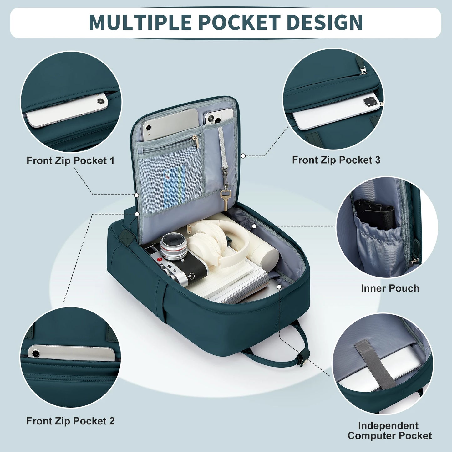 Women's Backpack Fashion School Backpack New Student Bookbag Korean for Teenager Girls College Bag Outdoor Waterproof Laptop Bag - Premium Kiosk