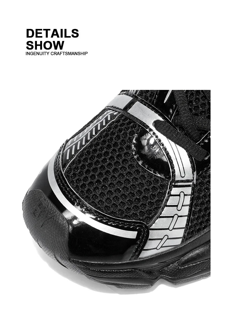 2025 New Autumn and Winter Dad Shoes for Men Couples Shoes, Thick Soles, Increased Genuine Leather, Breathable, Polis