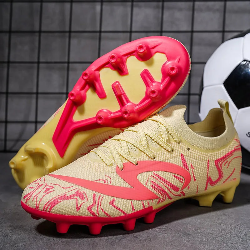 39-45 Sock Soccer Shoes Football Shoes for Men Soccer Cleats Women Original Football Boots AF/GF Unisex Futsal Training Shoes
