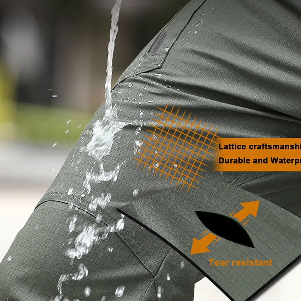 City Tactical Cargo Pants Classic Outdoor Hiking Trekking Army Tactical Joggers Pant Camouflage Military Multi Pocket Trousers - Premium Kiosk