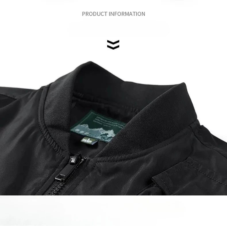 Men's Casual Multi-Functional Jackets Men's Cool Coats Outdoors Classics Cross-Country Sports Windproof Waterproof Autumn Winter