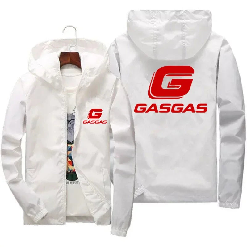 Men's hooded jacket, casual atmosphere thin coat, street clothing, fishing jacket, spring and autumn new