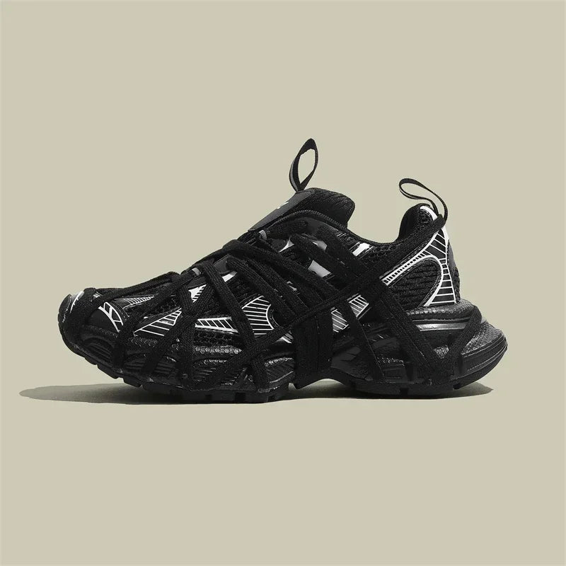 Daddy shoes women's shoes new dirty shoes small dirty shoes sneakers platform thick bottom strap niche casual shoes