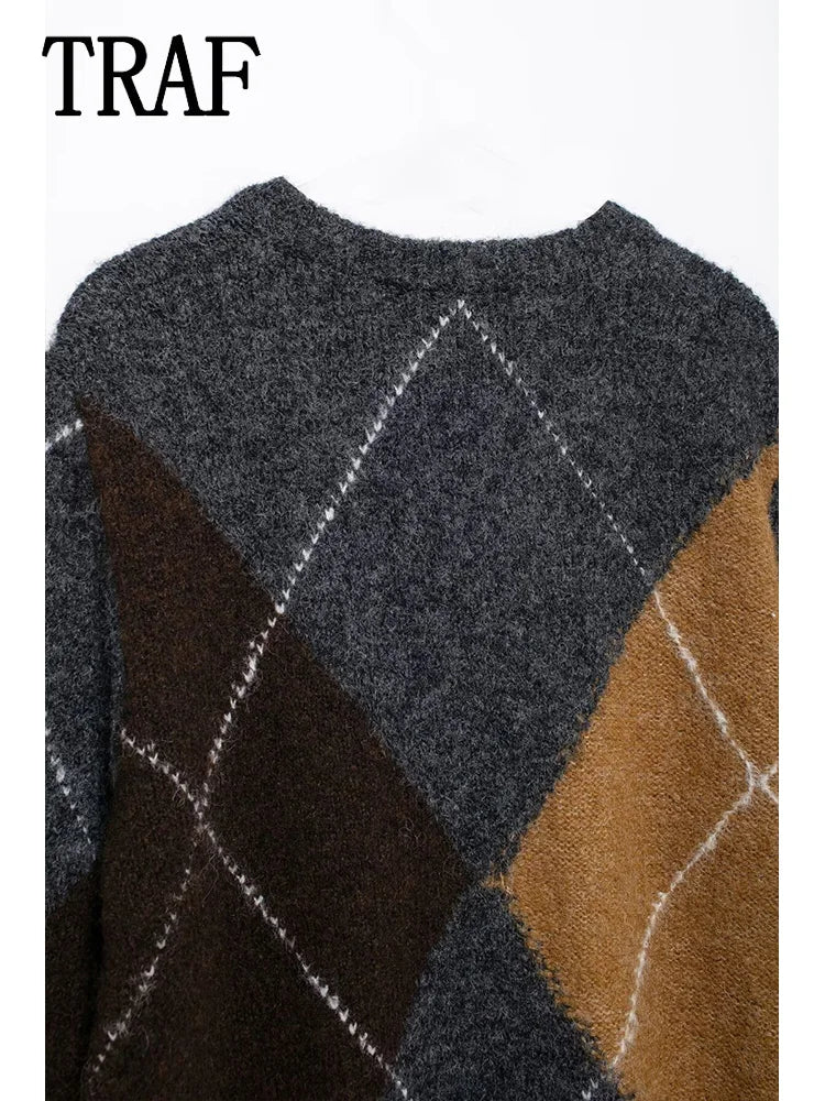 Women's Sweater New Autumn New Fashion Sweaters for Women Long Sleeve Pullover Casual Knitwear Top 