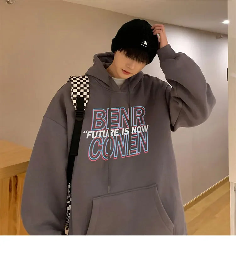 Hoodies Men Chic Daily Boy Men's Autumn New High Street Fashion Brand Jacket Ins Spring Autumn Sports Clothes ropa hombre y2k