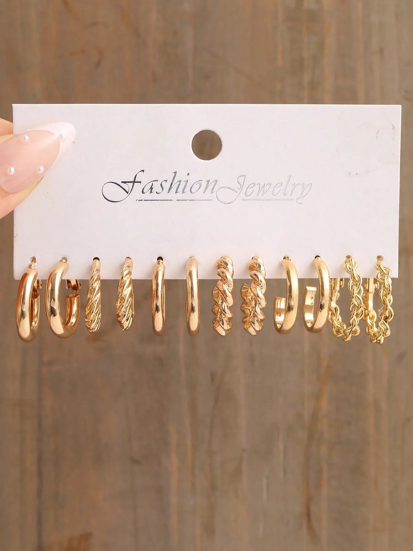 24 pairs of simple fashion women's earrings set geometric design suitable for ladies daily party vacation wear holiday gifting