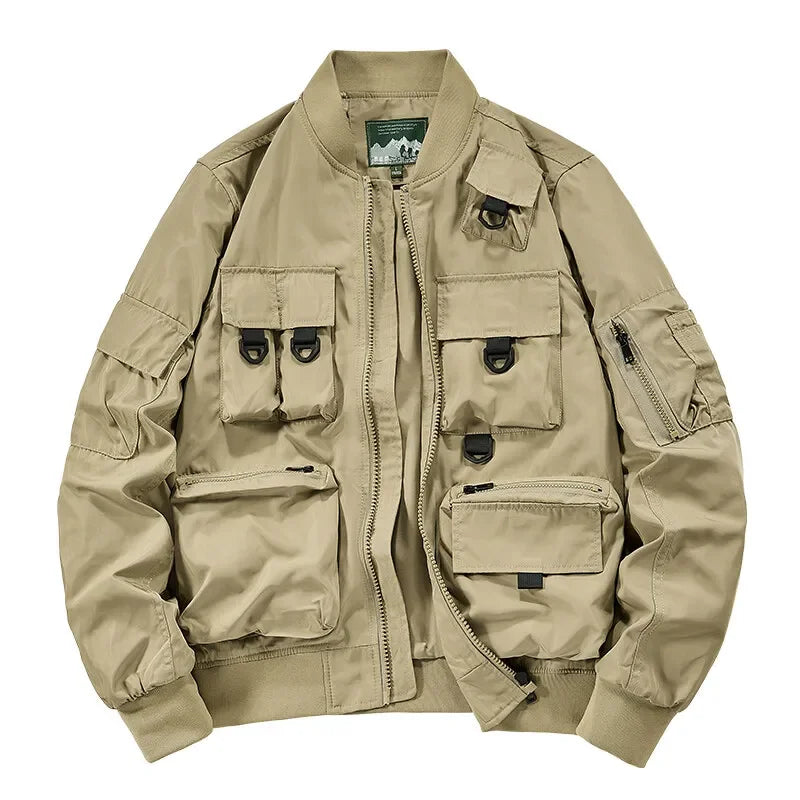 Men's Casual Multi-Functional Jackets Men's Cool Coats Outdoors Classics Cross-Country Sports Windproof Waterproof Autumn Winter