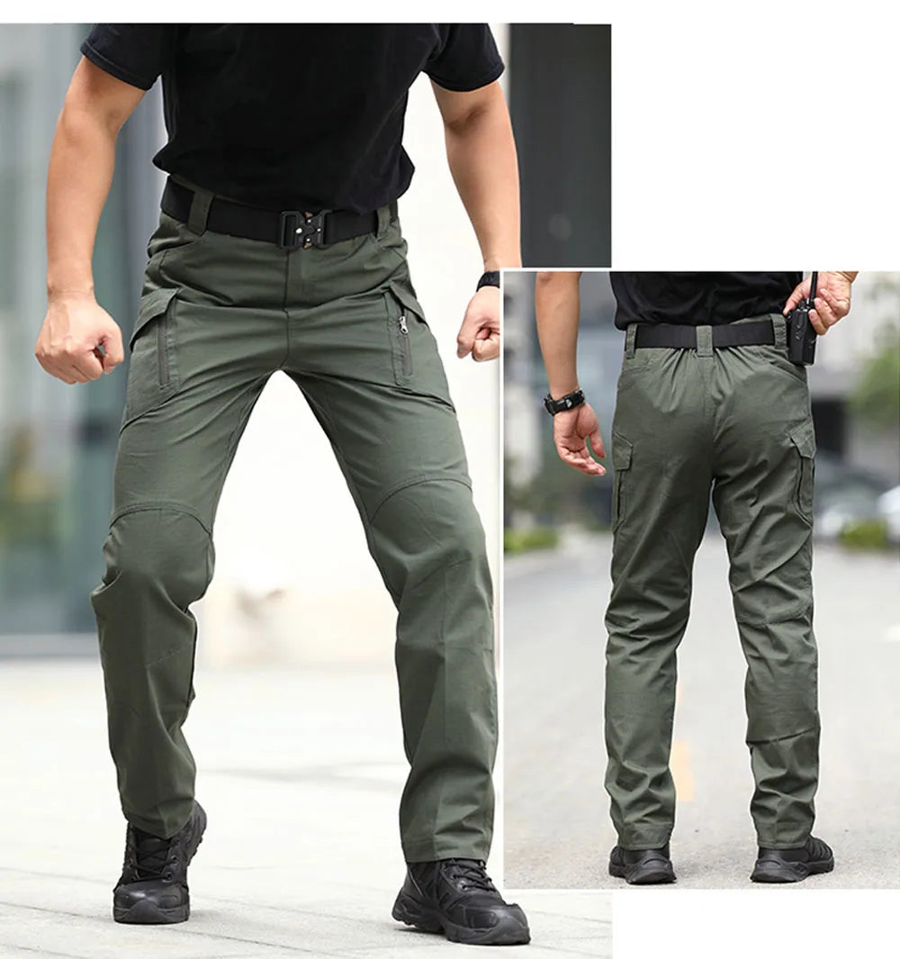 City Tactical Cargo Pants Classic Outdoor Hiking Trekking Army Tactical Joggers Pant Camouflage Military Multi Pocket Trousers - Premium Kiosk