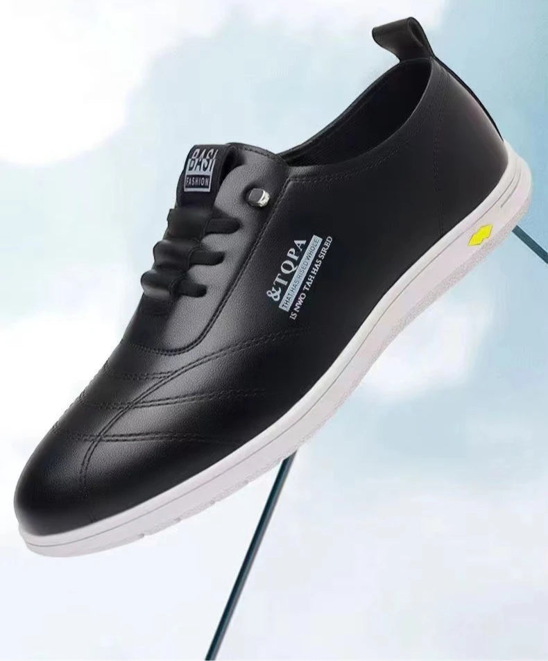 2025 New Men's Loafers Fashion Casual Leather Shoes for Men Comfortable Soft Sole Driving Shoes Classic Versatile Walking Shoes