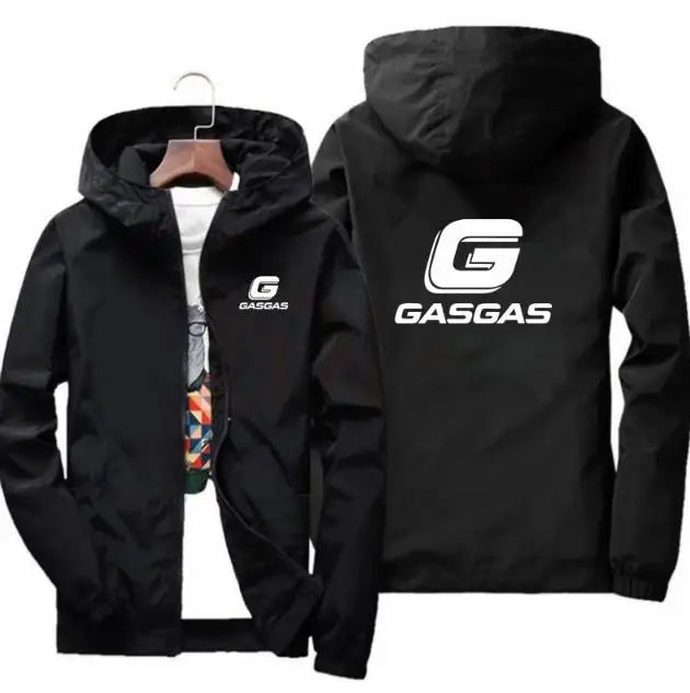 Men's hooded jacket, casual atmosphere thin coat, street clothing, fishing jacket, spring and autumn new