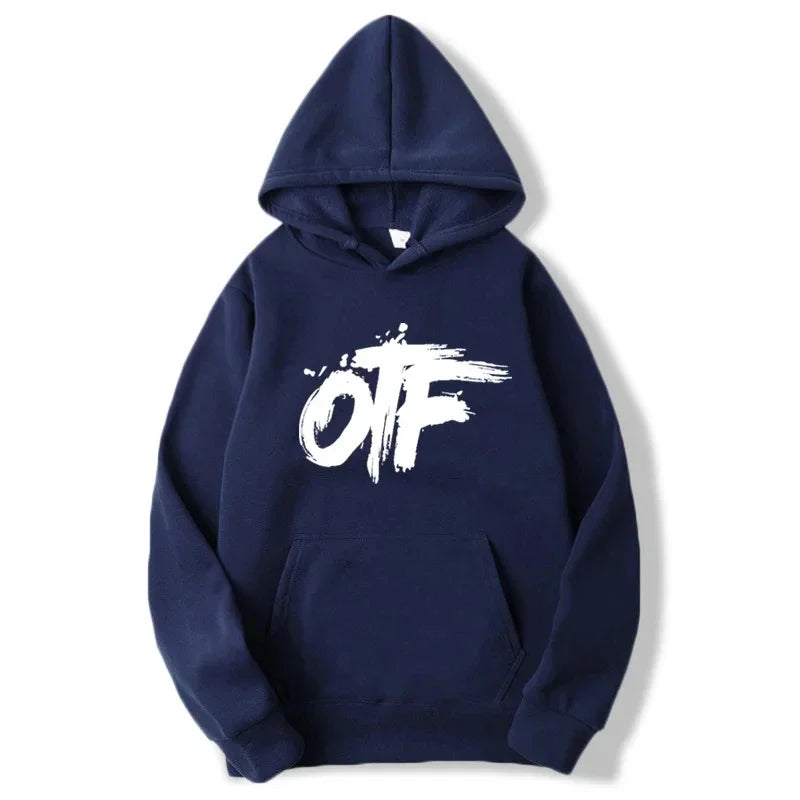 2024 Hoodie, Boys' Practice Wear _ Lil Durk Hoodie _ Otf _ Breathable, comfortable and minimalist Y2K sweatshirt