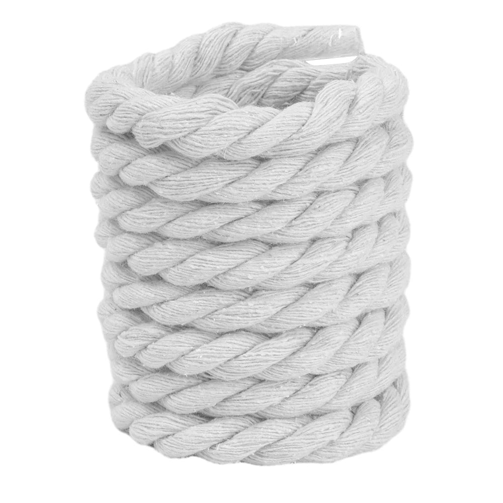 Bold Cotton Linen Twist Weave Shoelaces solid Color Rope Shoes Laces Men Women Trendy Personality kpop Sport Casual Shoestring
