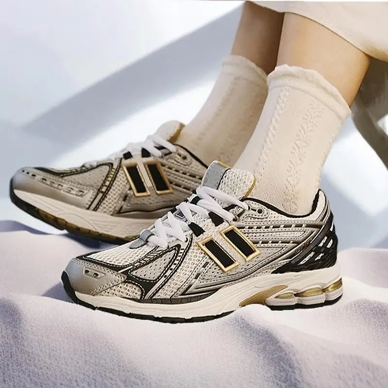 2024 new men's and women's sports and leisure trend with Daddy shoes