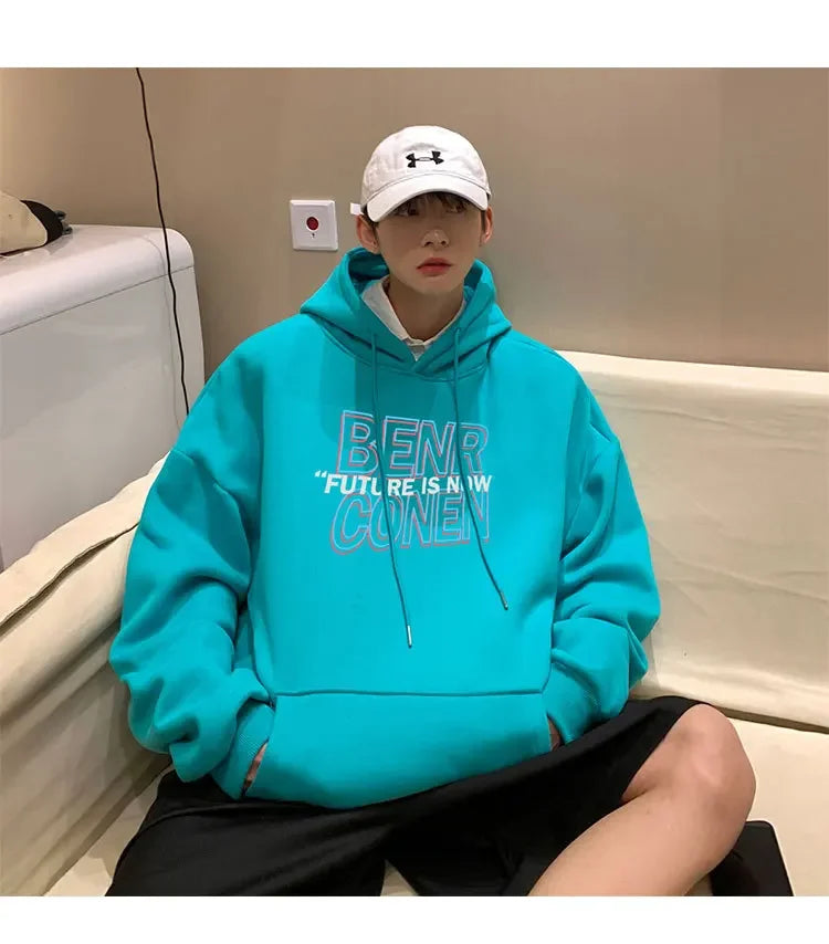 Hoodies Men Chic Daily Boy Men's Autumn New High Street Fashion Brand Jacket Ins Spring Autumn Sports Clothes ropa hombre y2k
