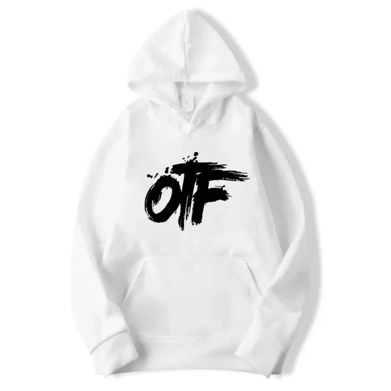 2024 Hoodie, Boys' Practice Wear _ Lil Durk Hoodie _ Otf _ Breathable, comfortable and minimalist Y2K sweatshirt
