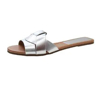 2024 New Fashion Slippers Women Sexy Flat Sandals Casual Ladies Sand Beach Slippers Elegant Fish Mouth Slippers Women - Premium Kiosk