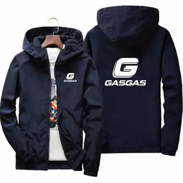 Men's hooded jacket, casual atmosphere thin coat, street clothing, fishing jacket, spring and autumn new