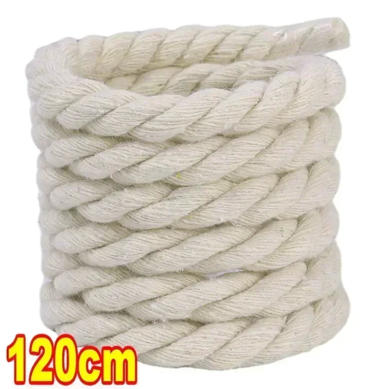 2PCS 120-160CM Thick Cotton Line Weaving Twisted Rope Bold Shoelaces Women Men Sneakers Low-top Canvas Shoe Laces Strings