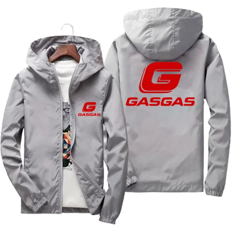 Men's hooded jacket, casual atmosphere thin coat, street clothing, fishing jacket, spring and autumn new