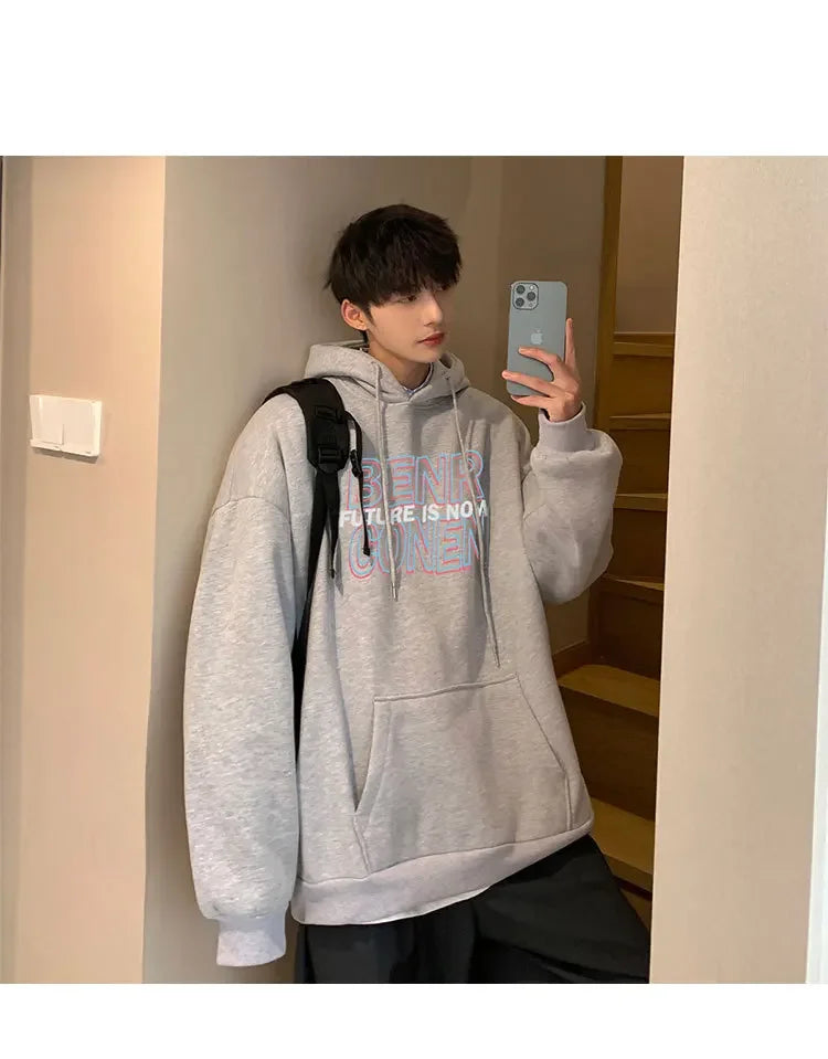 Hoodies Men Chic Daily Boy Men's Autumn New High Street Fashion Brand Jacket Ins Spring Autumn Sports Clothes ropa hombre y2k
