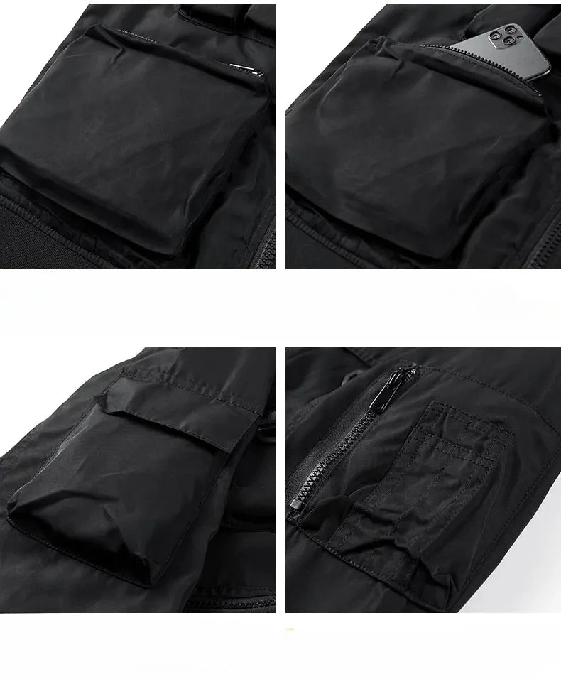 Men's Casual Multi-Functional Jackets Men's Cool Coats Outdoors Classics Cross-Country Sports Windproof Waterproof Autumn Winter
