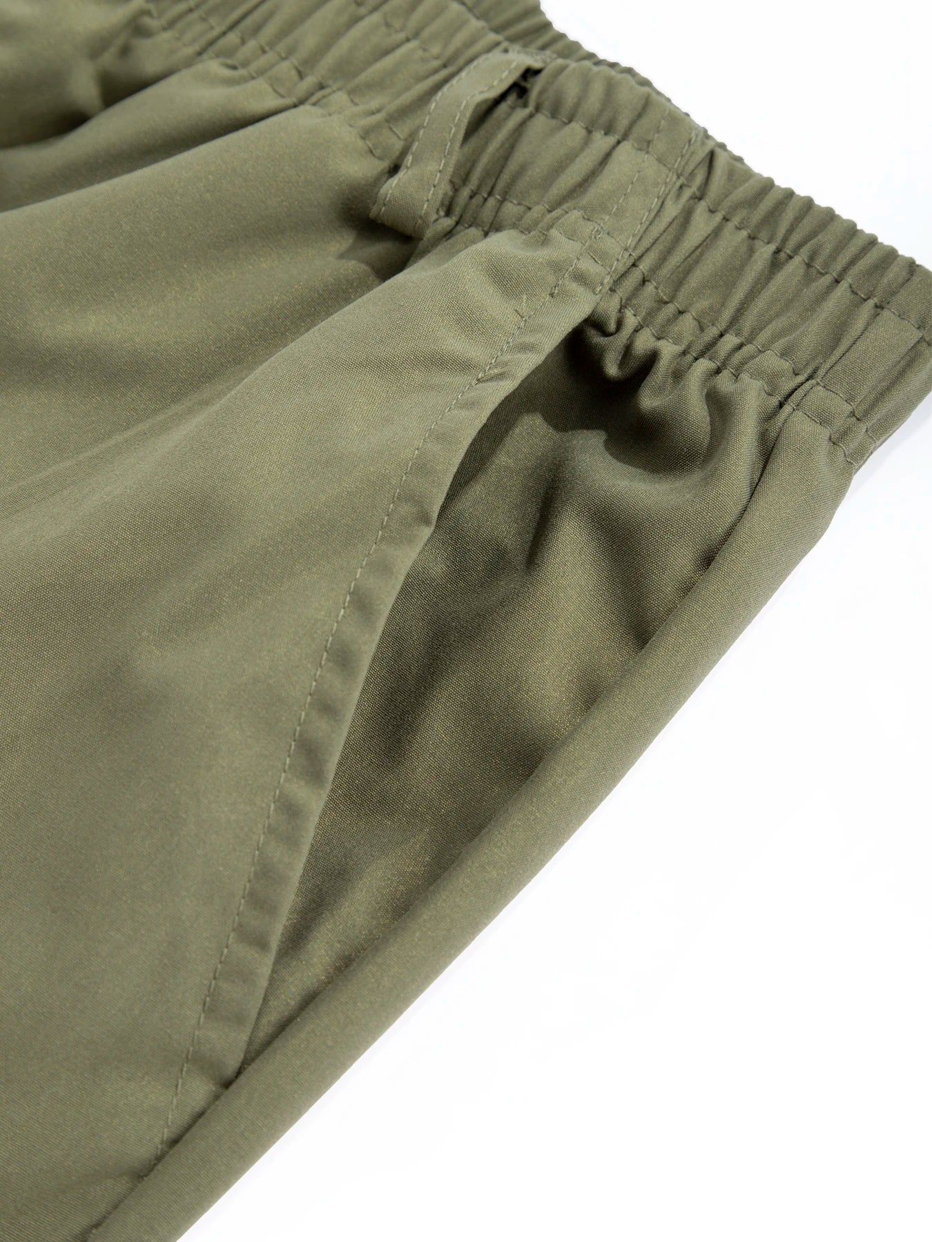 Men's Cargo Pants Sweatpants Outdoor Loose Straight Long Trousers Summer Casual Multi-Pocket Durable Workwear Male Trousers - Premium Kiosk