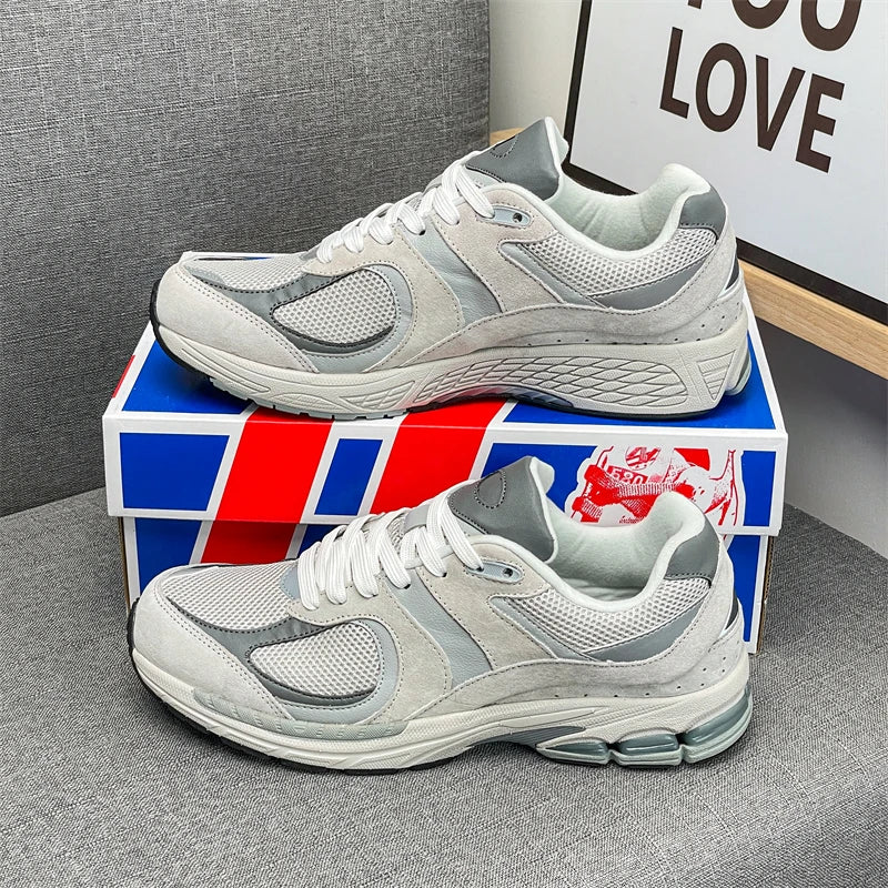 2025 Summer New Men's Fashion Network Surface Breathable Sports Daddy Shoes All Casual Comfortable Running Mountaineering Shoes
