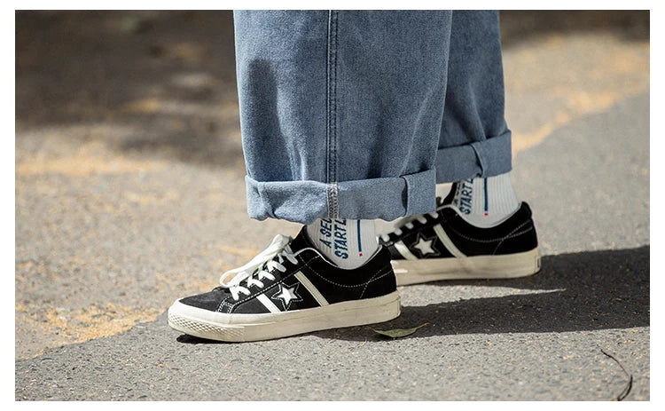 Men's Jeans Hip Hop Streetwear Skateboard Neutral Denim Trousers Men Jeans Wide Leg Denim Cargo Jean Pants Loose Straight Baggy - Premium Kiosk
