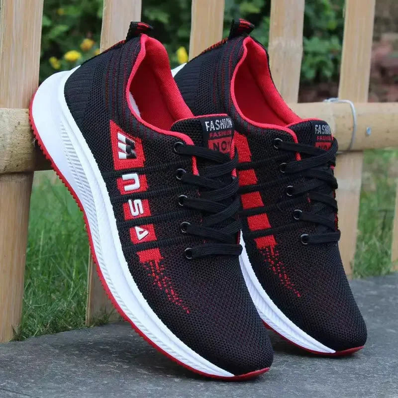 2025 Men's shoes, fashionable sports shoes, casual shoes,breathable running shoes, outdoor walking training tennis shoes 