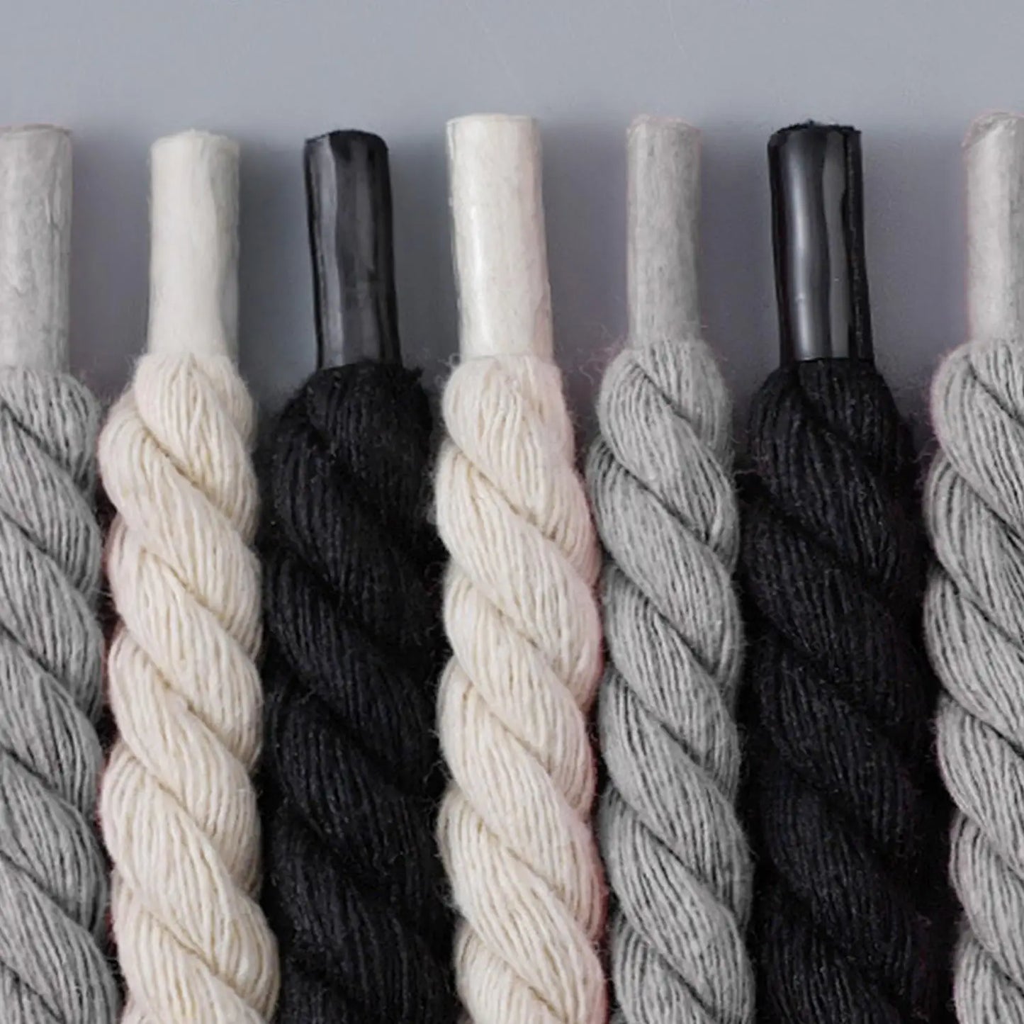 2pcs Bold Cotton Linen Twist Weave Shoelaces Round Rope Laces 120CM Men Women Trend Personality Sport Casual Shoes Laces