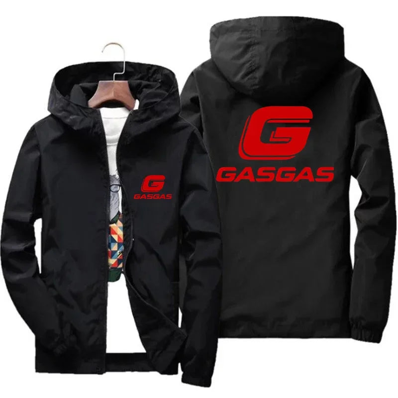 Men's hooded jacket, casual atmosphere thin coat, street clothing, fishing jacket, spring and autumn new