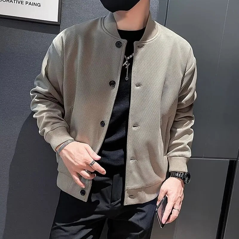 Man Jackets for Men Autumn Men's Clothes Male Coat Mens Clothing Men's Winter Coats New in Jackets Baseball Uniform Windbreaker