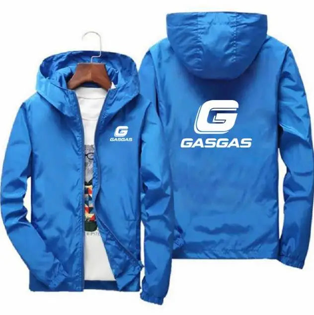 Men's hooded jacket, casual atmosphere thin coat, street clothing, fishing jacket, spring and autumn new