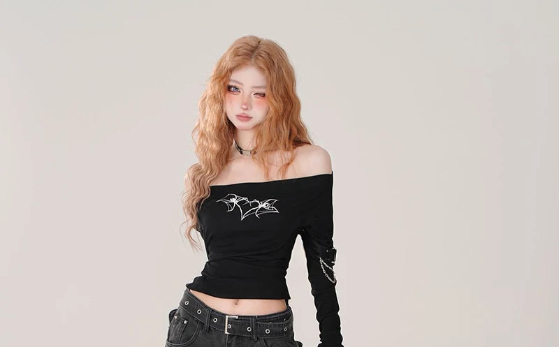 Y2K 2000S Black Cargo Jeans Women Vintage Streetwear Wide Leg Denim Pants Harajuku Aesthetic High Waist Baggy Straight Trousers - Premium Kiosk