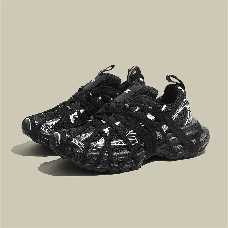 Daddy shoes women's shoes new dirty shoes small dirty shoes sneakers platform thick bottom strap niche casual shoes