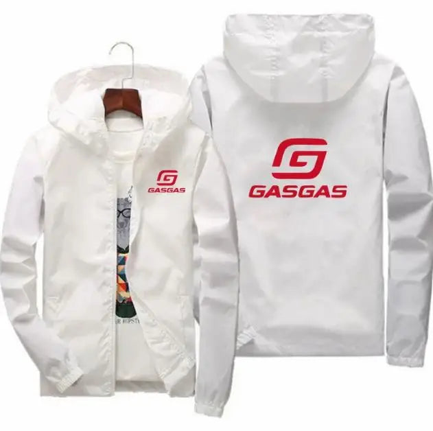 Men's hooded jacket, casual atmosphere thin coat, street clothing, fishing jacket, spring and autumn new
