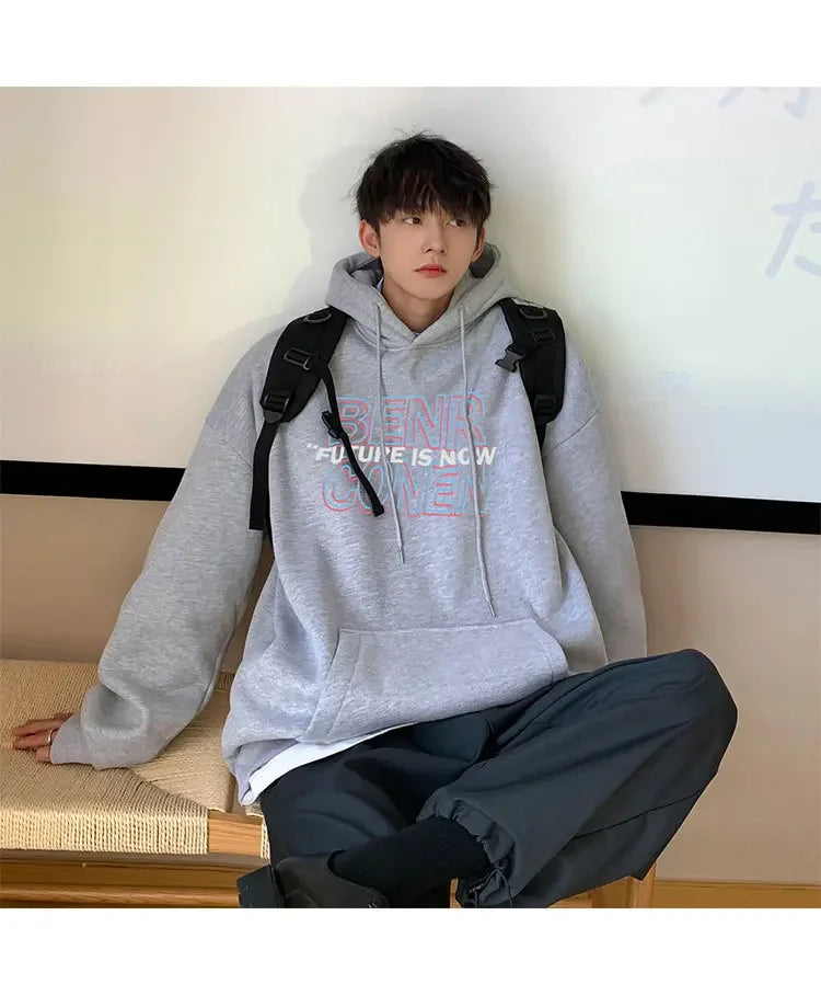 Hoodies Men Chic Daily Boy Men's Autumn New High Street Fashion Brand Jacket Ins Spring Autumn Sports Clothes ropa hombre y2k
