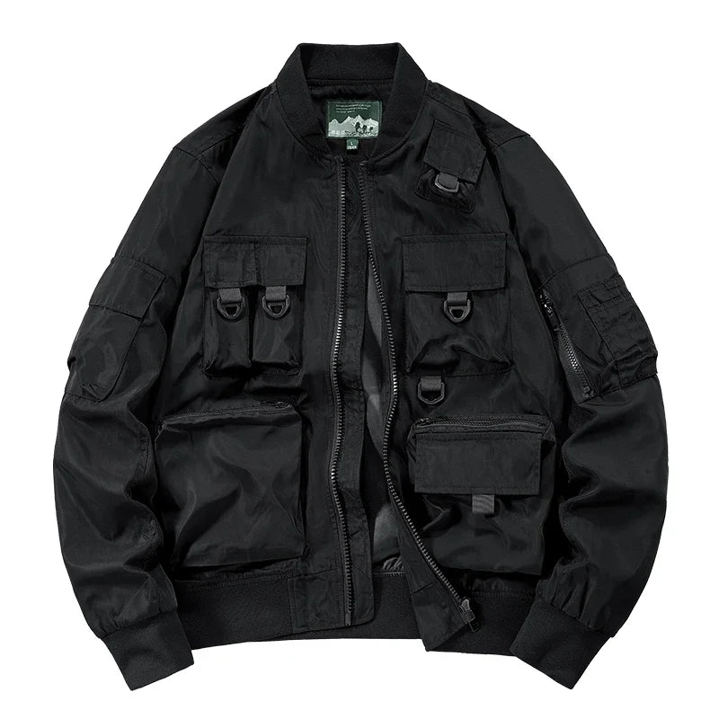 Men's Casual Multi-Functional Jackets Men's Cool Coats Outdoors Classics Cross-Country Sports Windproof Waterproof Autumn Winter