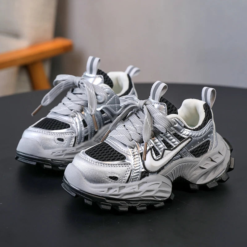 Women's Dad Shoes Thick Sole Breathable Lightweight Summer Thick Bottom High Toppling Street Fashion Comfortable Slip-On Trendy