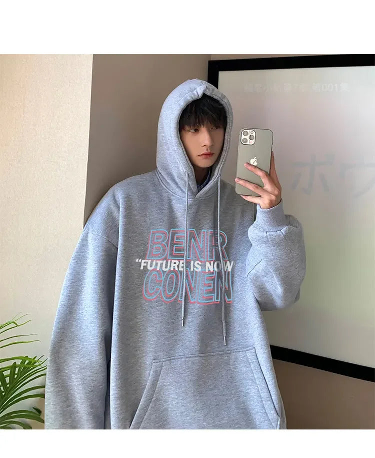 Hoodies Men Chic Daily Boy Men's Autumn New High Street Fashion Brand Jacket Ins Spring Autumn Sports Clothes ropa hombre y2k