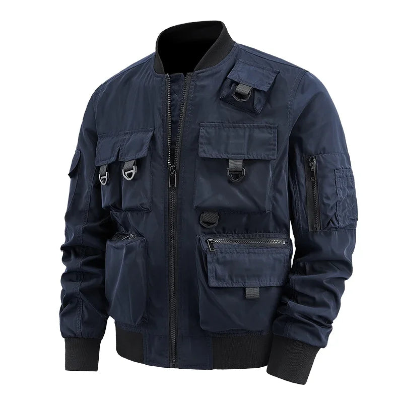 Men's Casual Multi-Functional Jackets Men's Cool Coats Outdoors Classics Cross-Country Sports Windproof Waterproof Autumn Winter