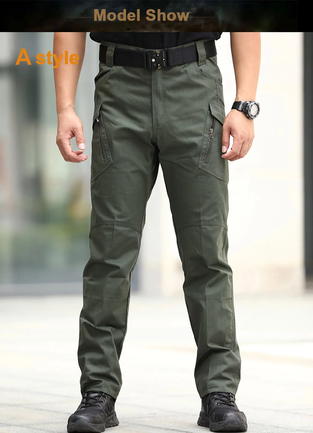 City Tactical Cargo Pants Classic Outdoor Hiking Trekking Army Tactical Joggers Pant Camouflage Military Multi Pocket Trousers - Premium Kiosk