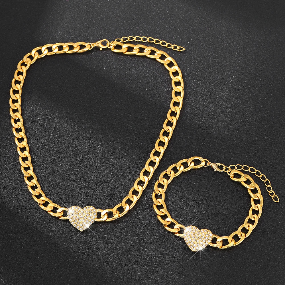 2 pcs Jewelry Set, Classic & Fashionable For Women, Suitable For Party, Dating, Work, Holiday Wear