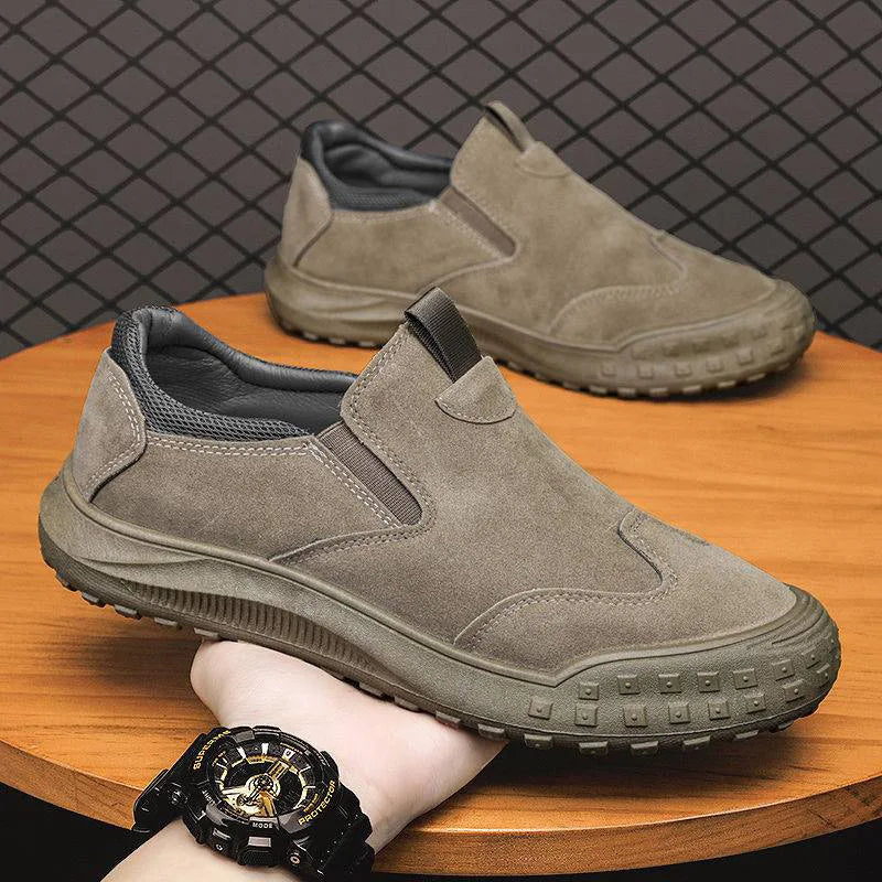 2025 Men's Loafer Shoes, Breathable Comfy Non-slip Slip On Shoes, Men's Walking Shoes, Spring And SummeFashionable Men's Shoes