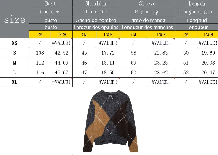 Women's Sweater New Autumn New Fashion Sweaters for Women Long Sleeve Pullover Casual Knitwear Top 