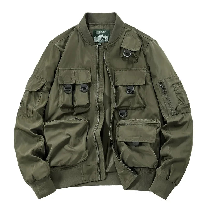 Men's Casual Multi-Functional Jackets Men's Cool Coats Outdoors Classics Cross-Country Sports Windproof Waterproof Autumn Winter