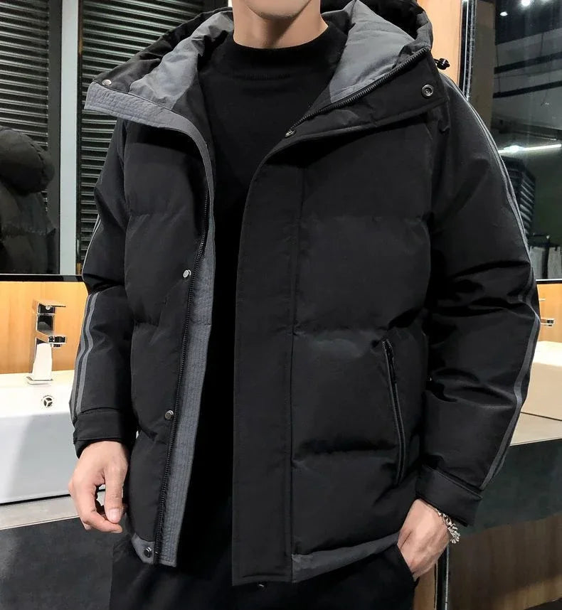 Hoodie Jacket Man Printed Winter Down Coat for Men Cold Casual Fast Delvery Stylish Aesthetic Cheap Sale Joker Deals Work New In